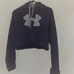 Cropped Under Armour Hoodie